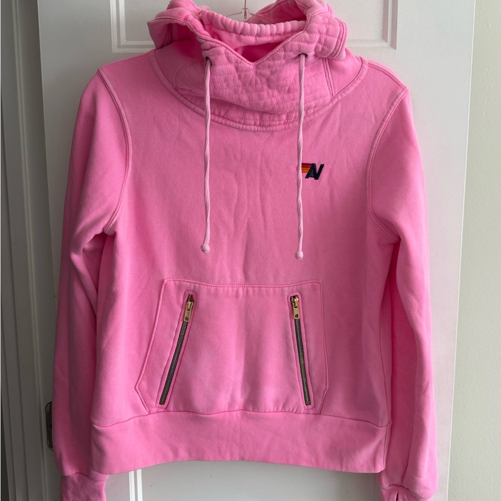 Aviator Nation Ninja Pink Hoodie - XS